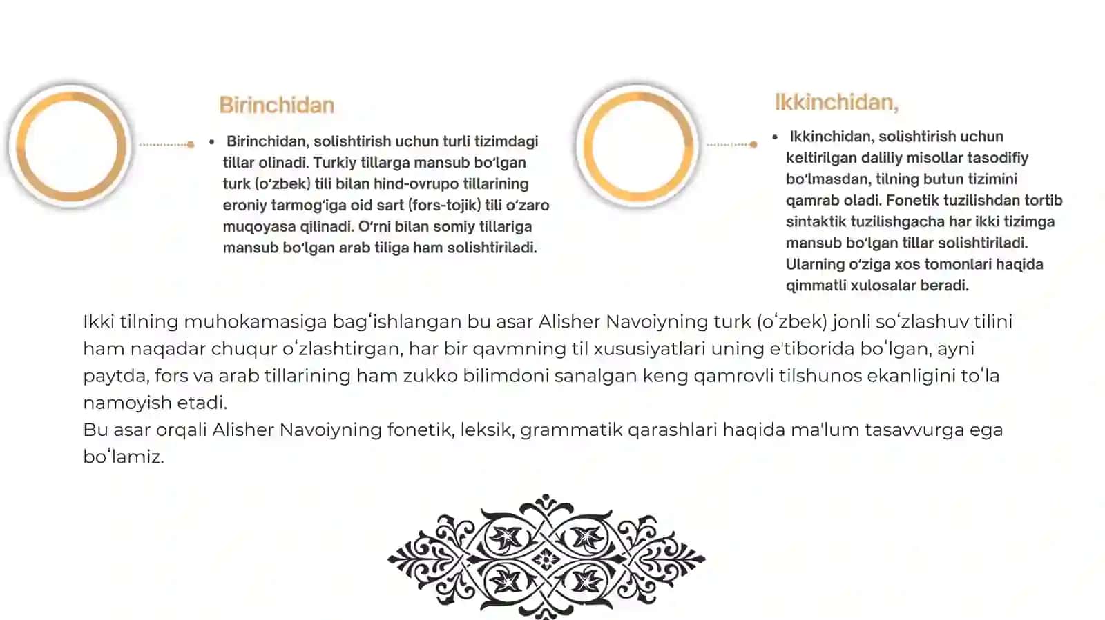 Alisher Navoiy — chogʻishtirma tilshunoslik 4