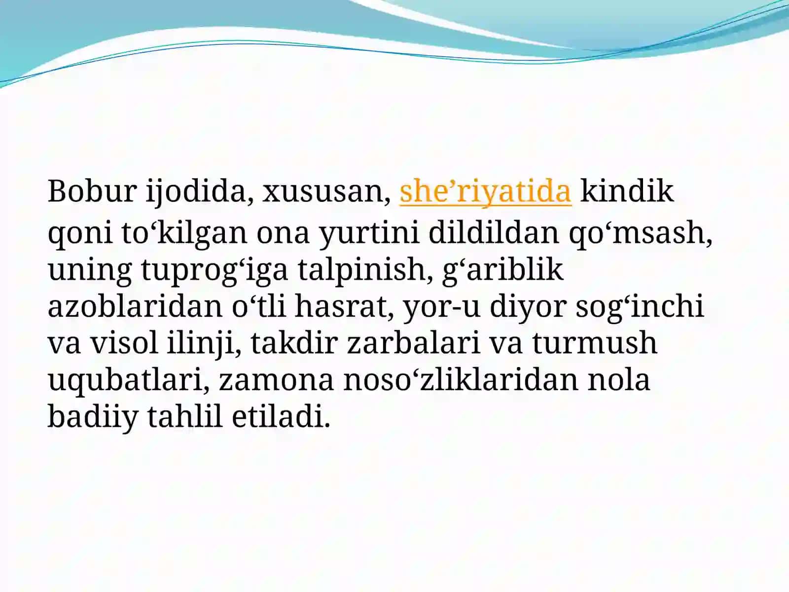 Z.M. Bobur ruboiylari tahlili 4