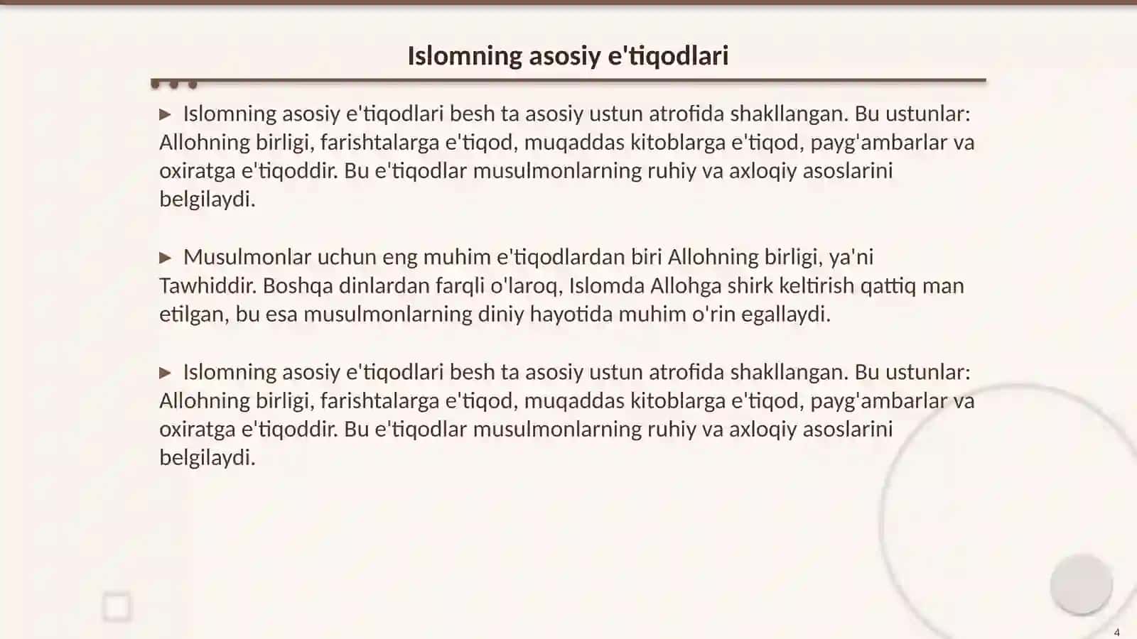Islomning kelib chiqishi va tarixi 4