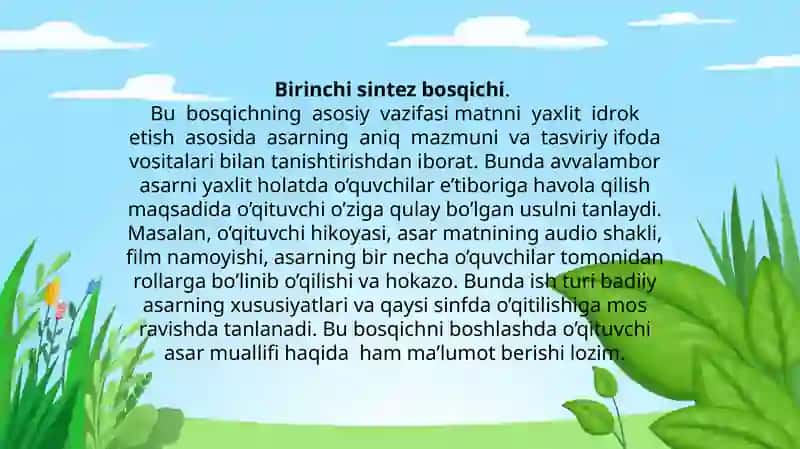 "Matn ustida ishlash" 4