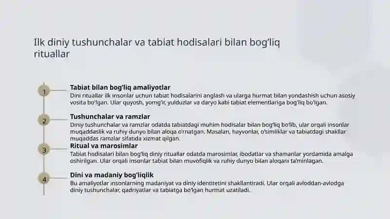 Ibtidoiy dinlar 4