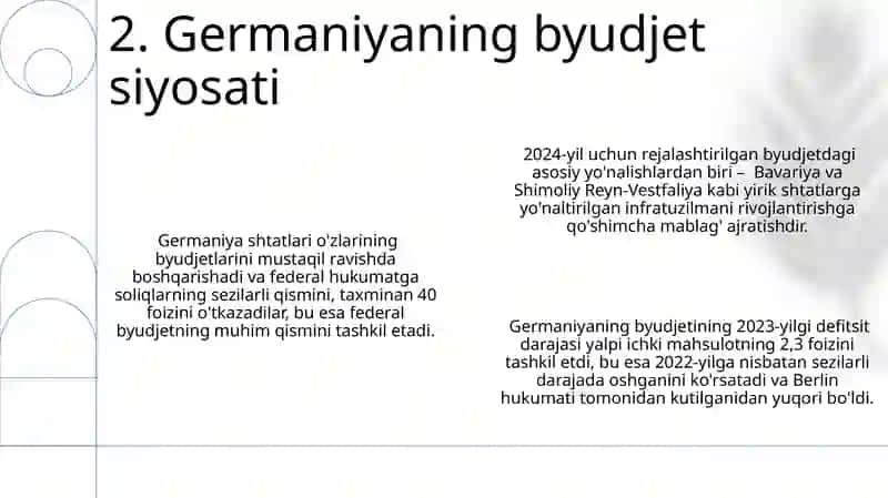 Germaniya Davlatining iqtisodiy siyosati 4