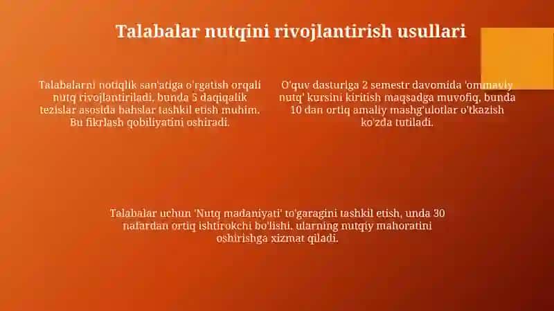 Nutq rivojlanishi 4
