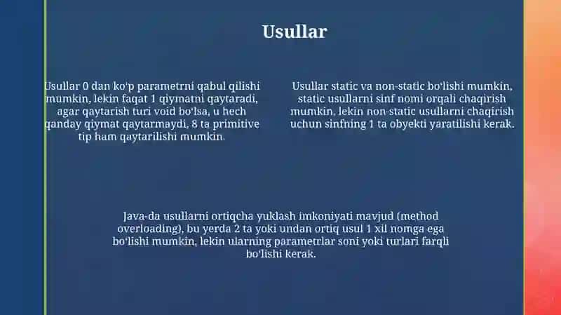 Java asoslari 4