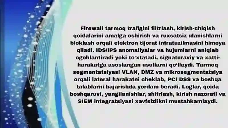 ELEKTRON TIJORAT XAVFSIZLIGI 4