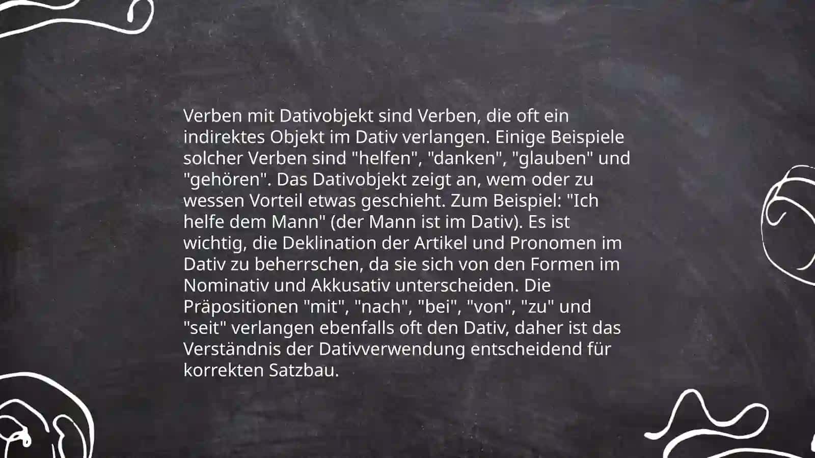 Präpositionen mit Dativ 4