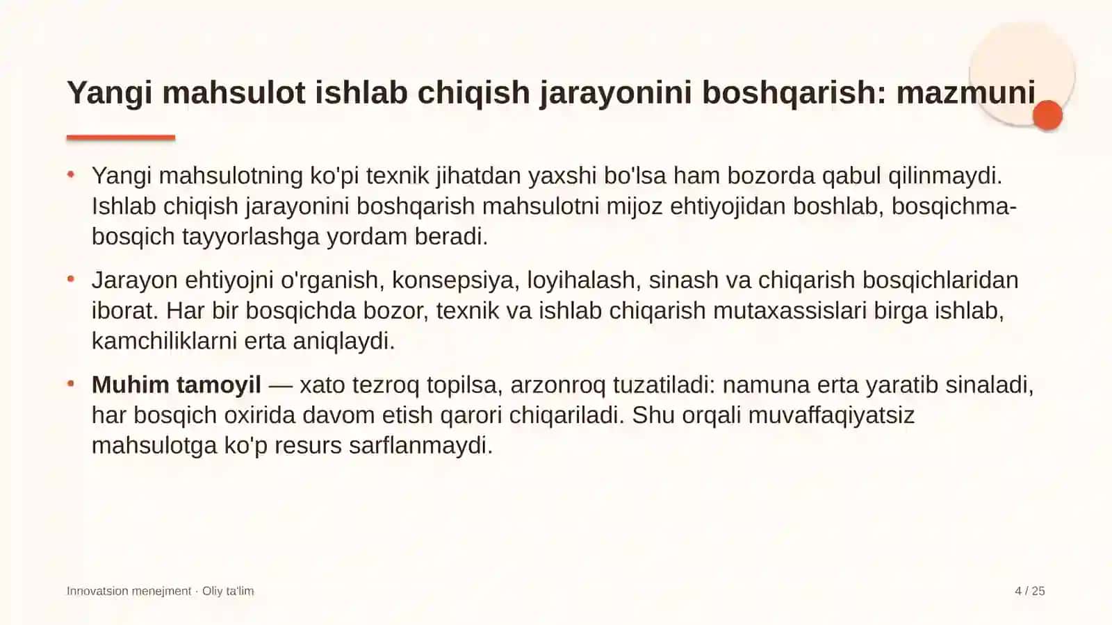 Brokerlik kompaniyalarida yangi mahsulotlarni ishlab chiqish jarayonini boshqarish 4
