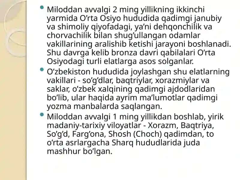 O‘rta Osiyo hududlarida antik davlatlar 4