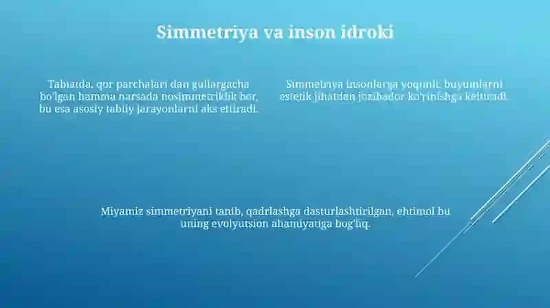 Tabiatdagi simmetriya 4