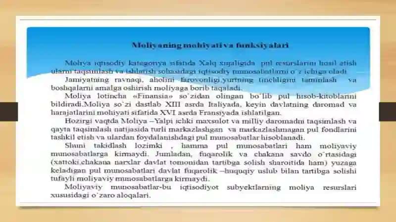 Moliyaviy siyosat 4
