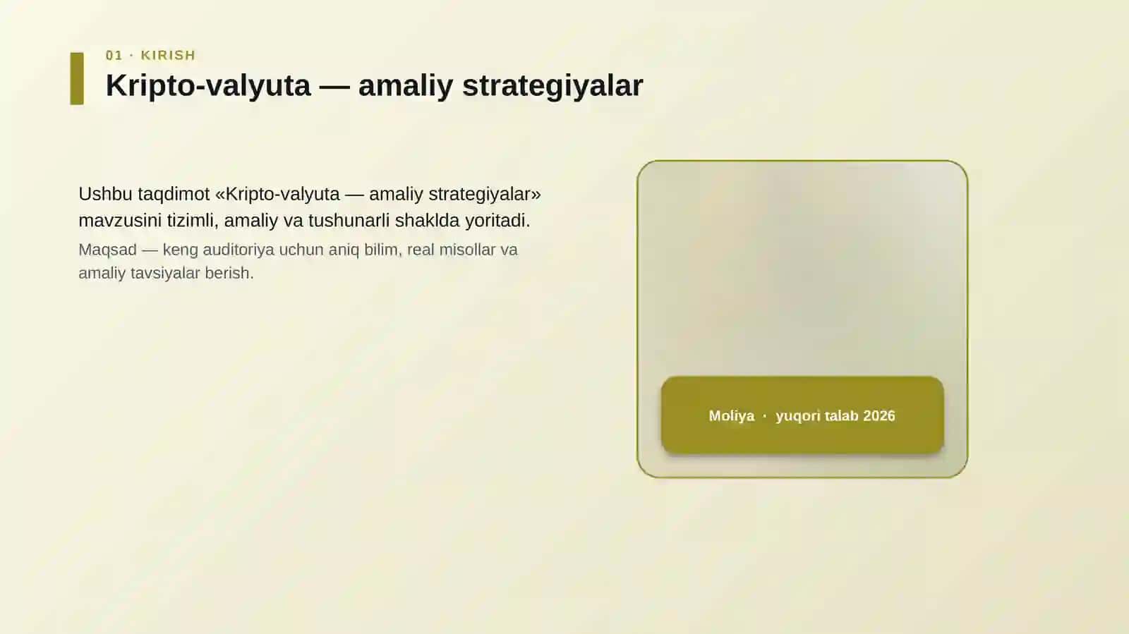 Kripto-valyuta — amaliy strategiyalar 4