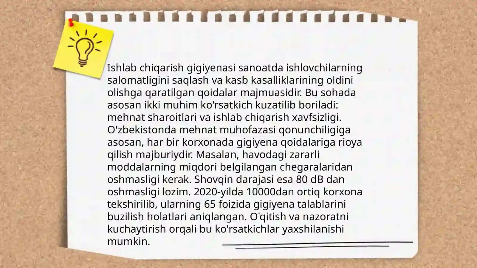 Texnik xavfsizlik qoidalari 4