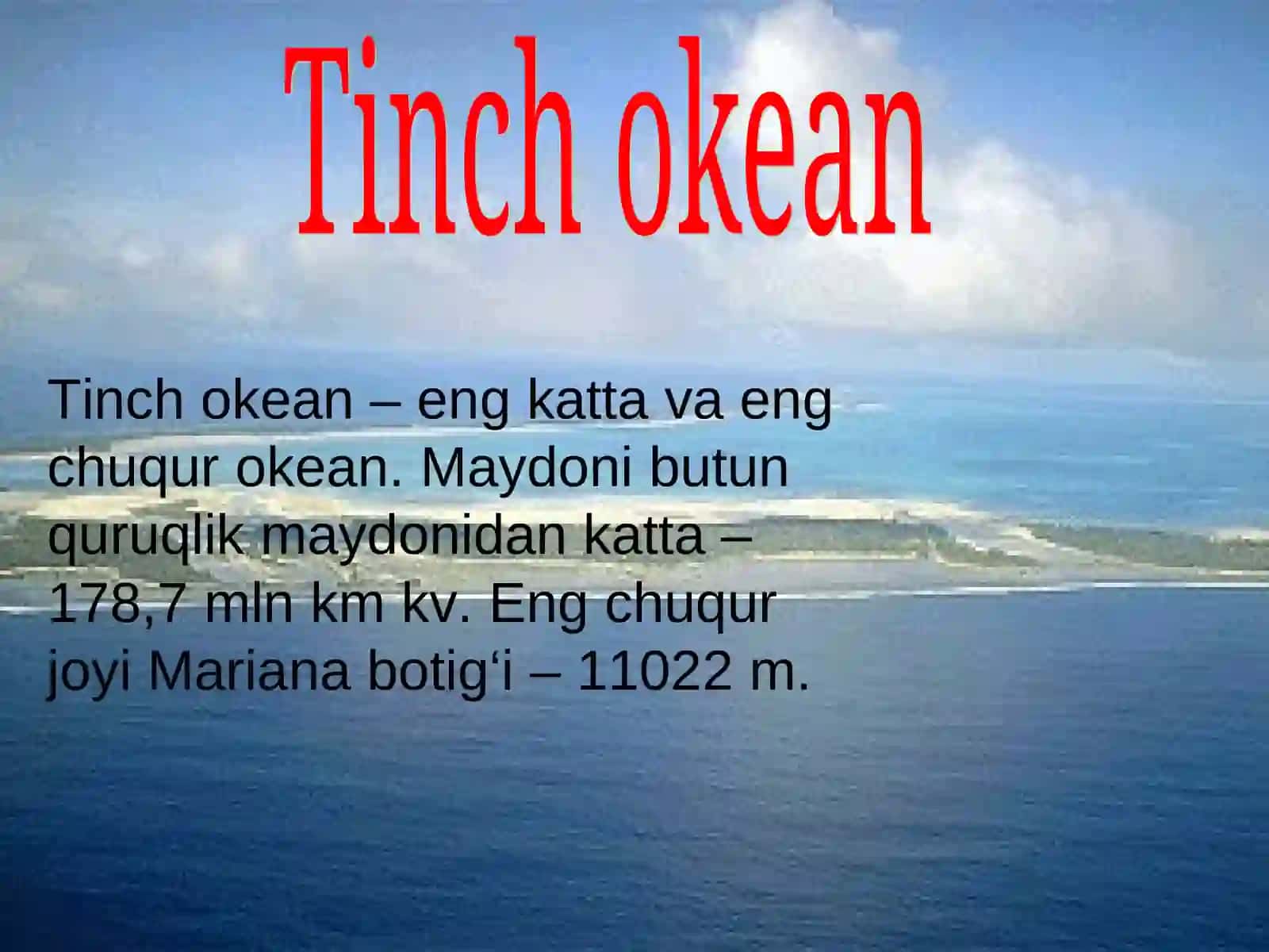 Tinch okeani 4