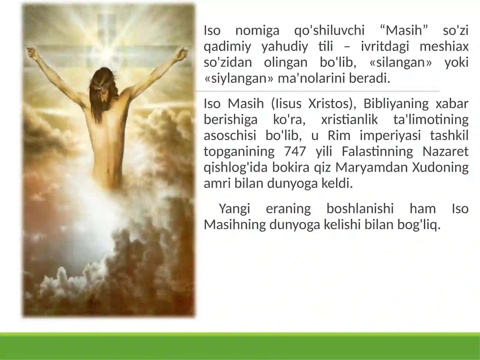 XRISTIANLIK DINIREJA 4