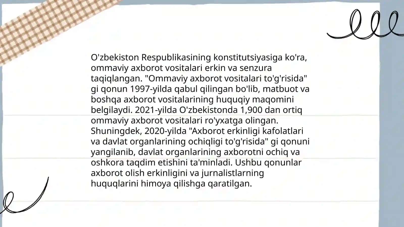 O'zbekiston ommaviy axborot vositalarining tarixi 4