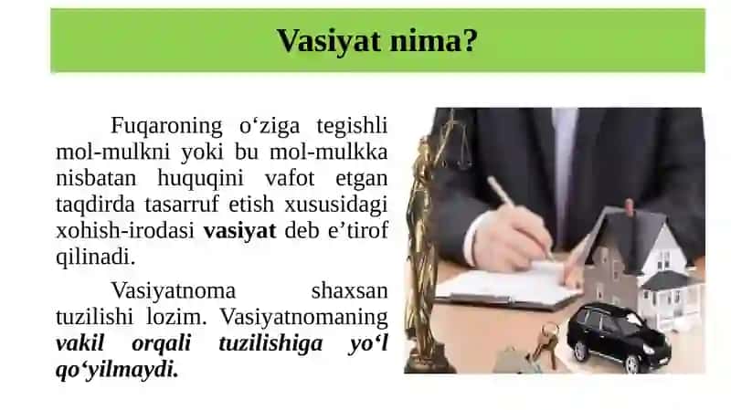 Vorislik munosabatlari 4