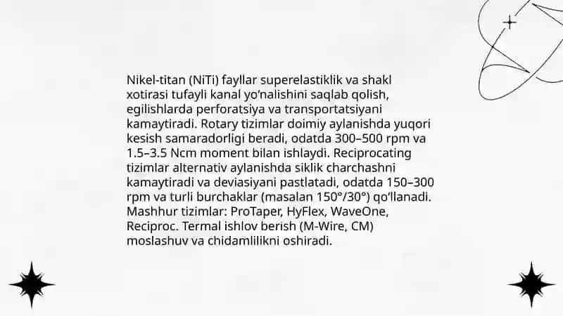 Zamonaviy endodontik asboblar 4