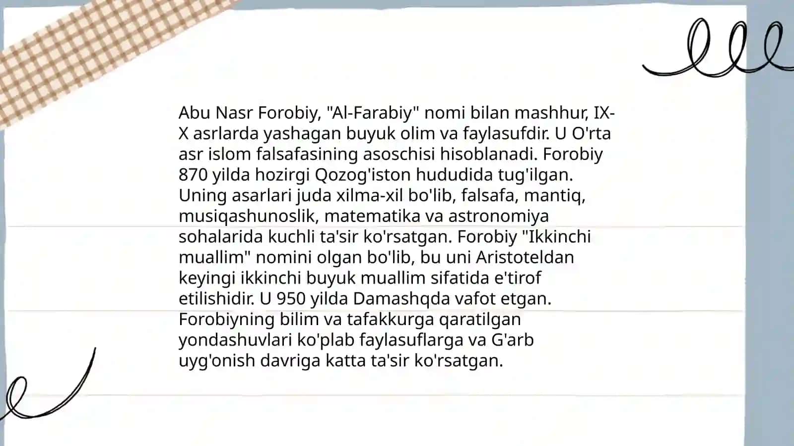 IX -XXI asrlarda mamlakatimiz hududida ro’y bergan madaniy uyg’onish 4