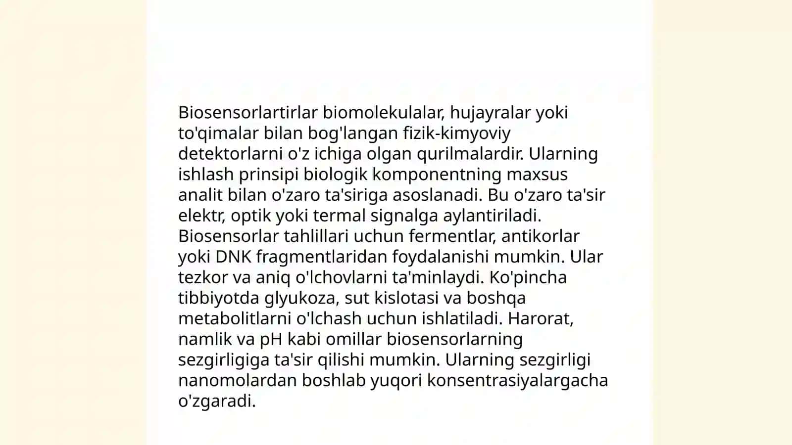 Biosensorlar 4