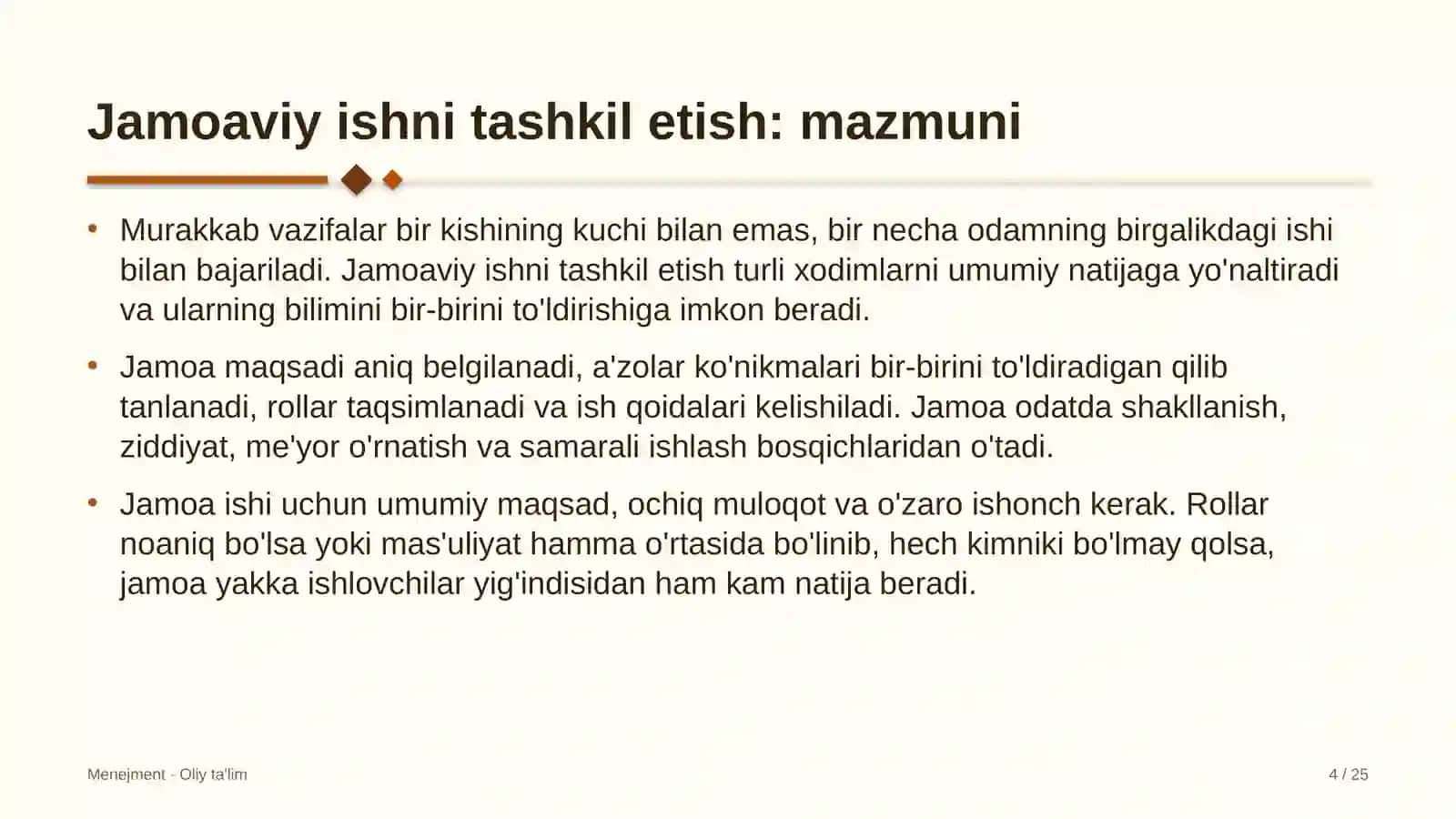 Robototexnikada jamoaviy ishni tashkil etish 4