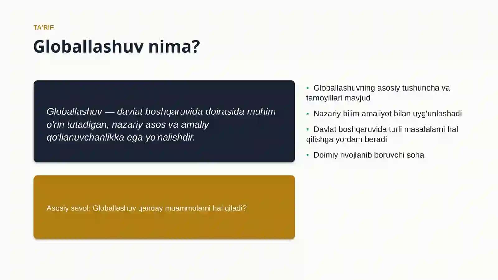 Globallashuv 4