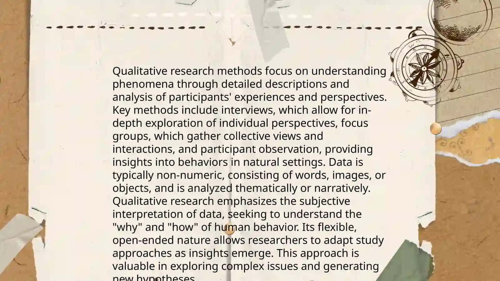 Research methods 4