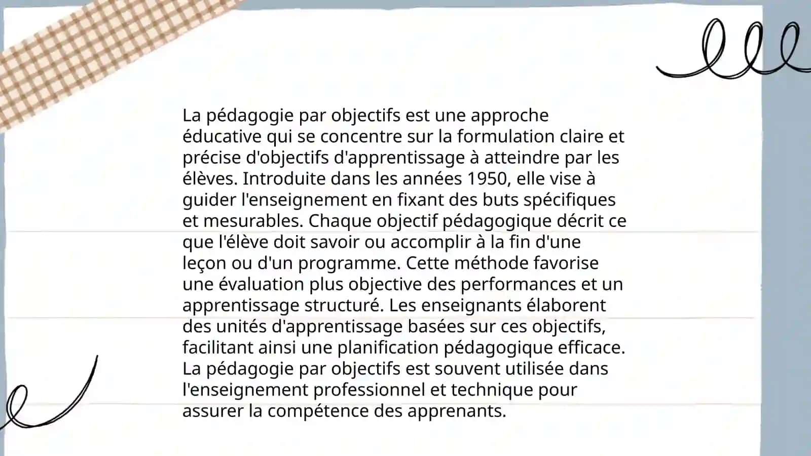La Pédagogie Par Objectifs 4