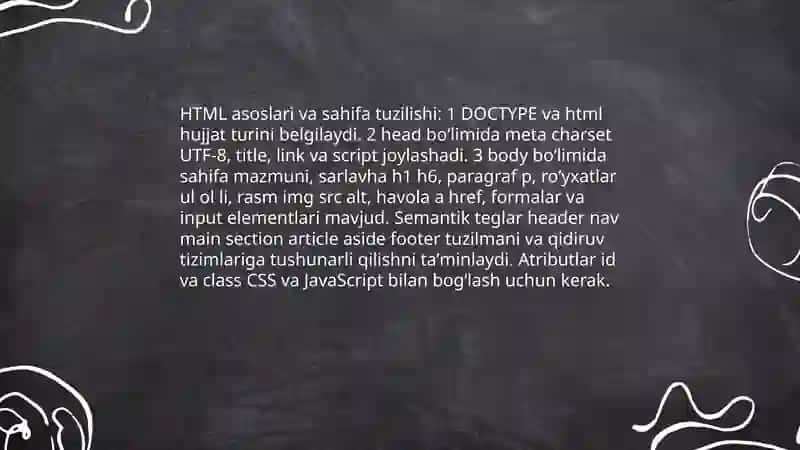 Web sayt yaratish 4