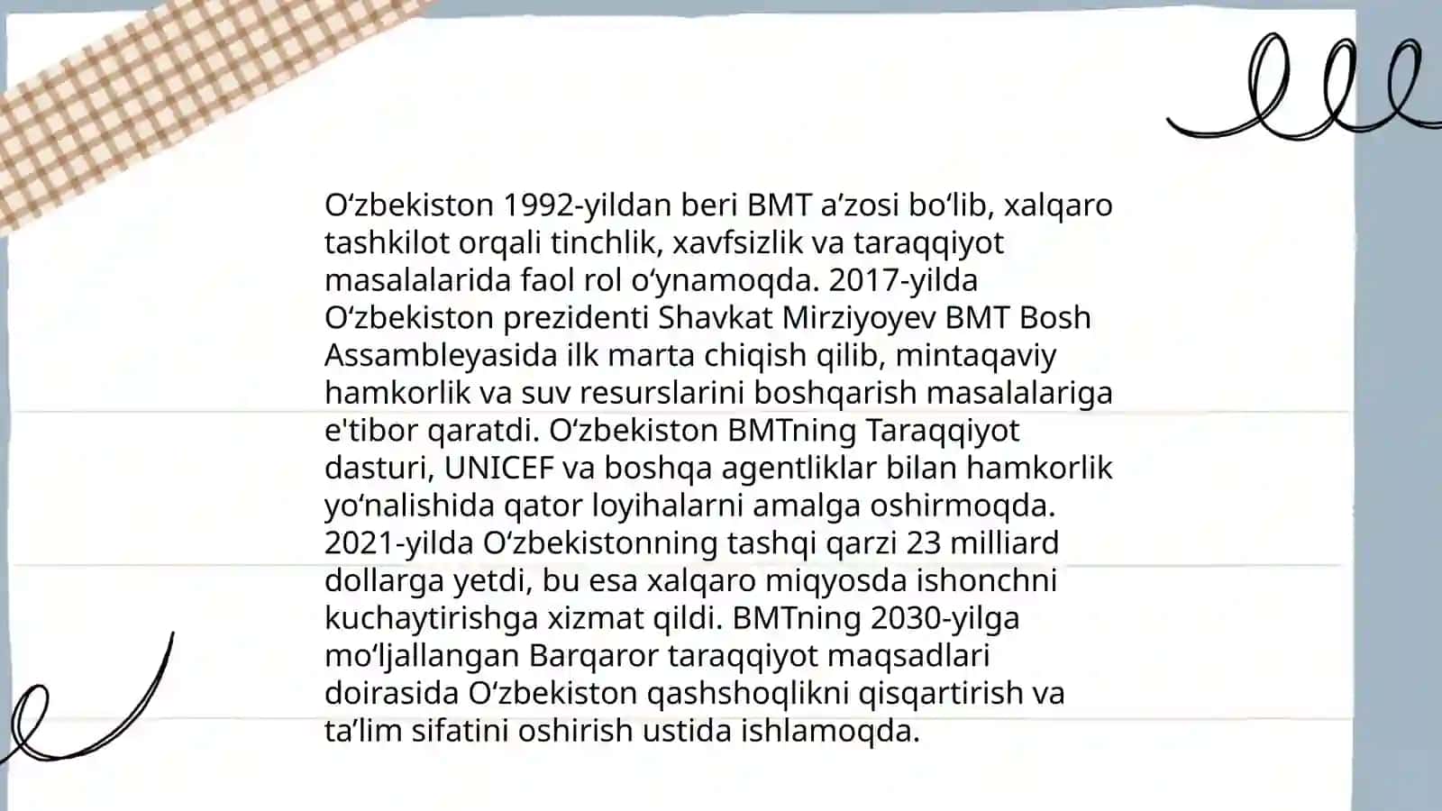 Oʻzbekiston va jahonhamjamiyati 4