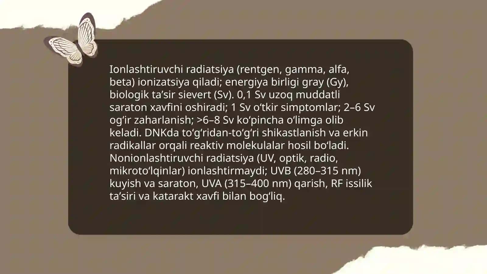 Radiatsiyadan ximoyalanish 4