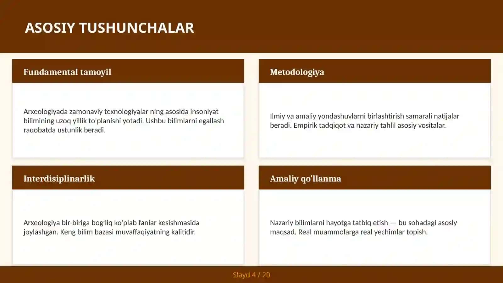 ARXEOLOGIYADA ZAMONAVIY TEXNOLOGIYALAR 4