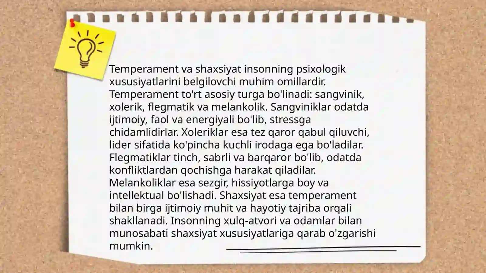 Tempirament 4