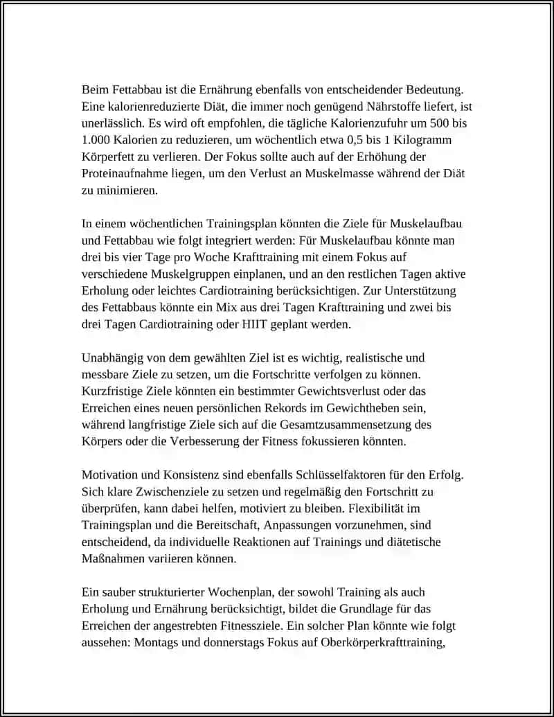 TRAINING PLANEN 4