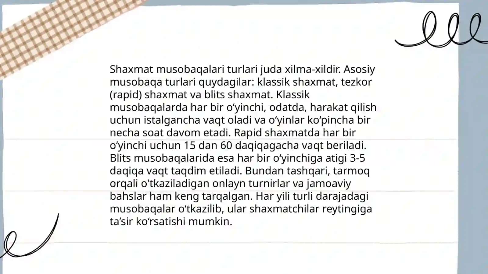 Shaxmat-sport turi haqida 4