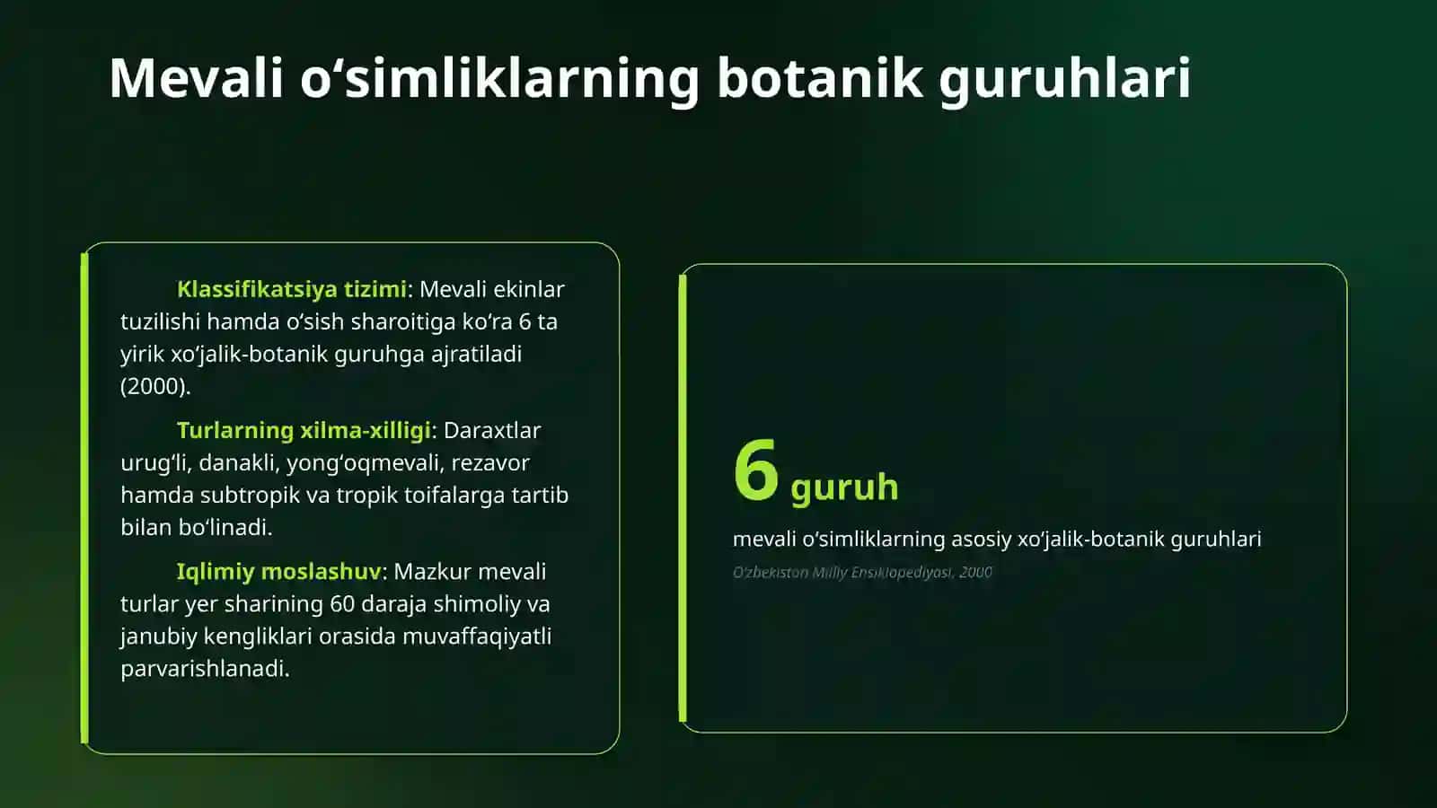 Mevali õsimliklar 4