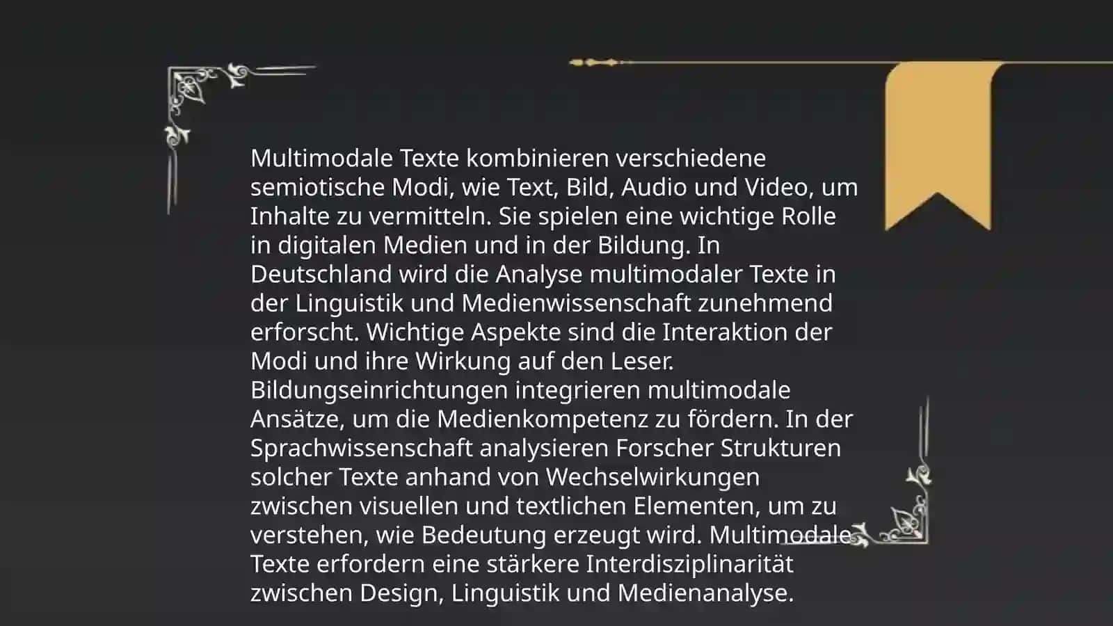 Multimodale Texte und audiovisuelle Textsorten 4