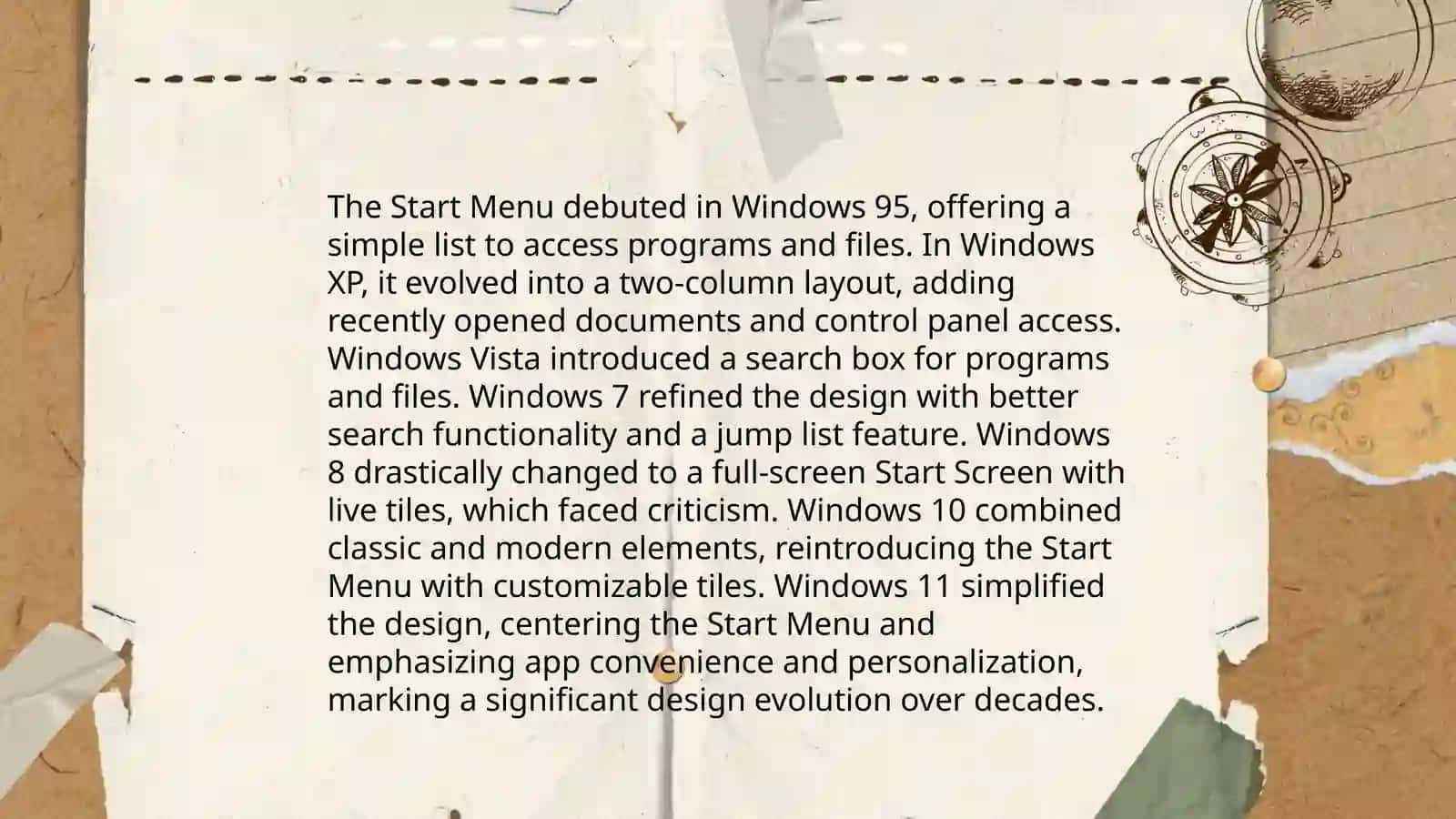 Windows start menu 4
