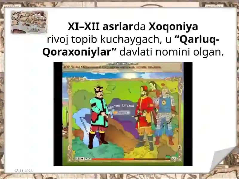 Qoraxoniylar 4