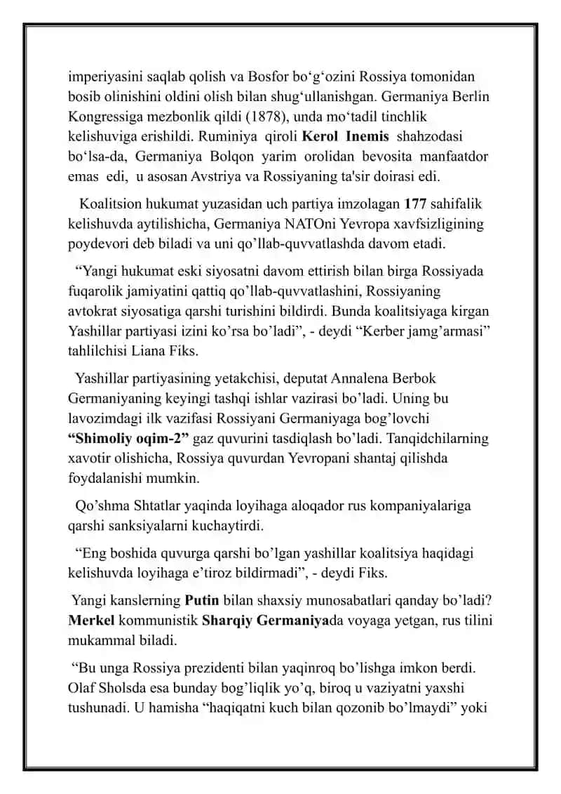 Germaniya davlati tashqi siyosati 4