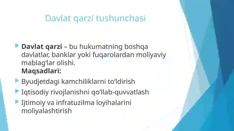 Jahon mamlakatlari davlat qarzi 4