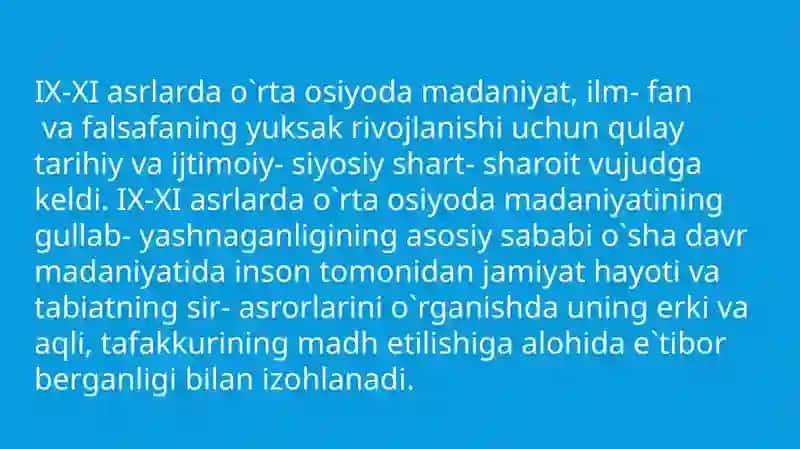 Yuksak Ma`naviyatli yoshlarni tarbiyalashda o`rta osiyo allomalarining ilmiy merosining o`rni 4