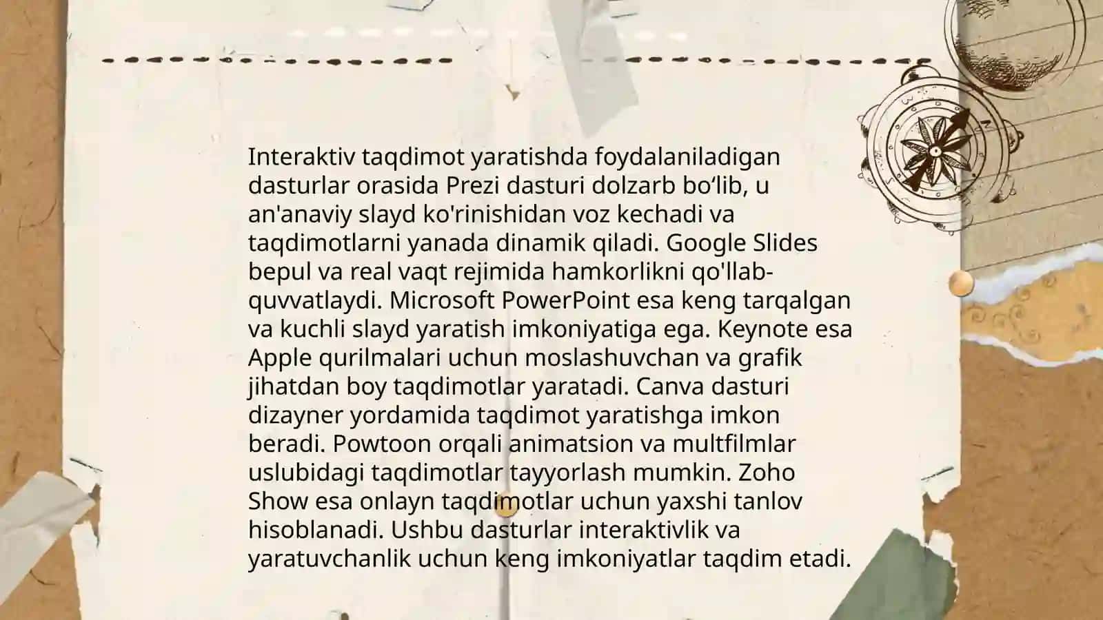 Interaktiv taqdimotlar yaratish 4