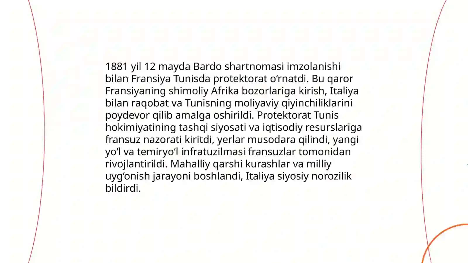 19 asr oxiri 20 asr boshlarida arab mamlakatlari 4
