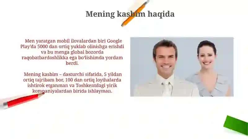 Mening Kasbim 4