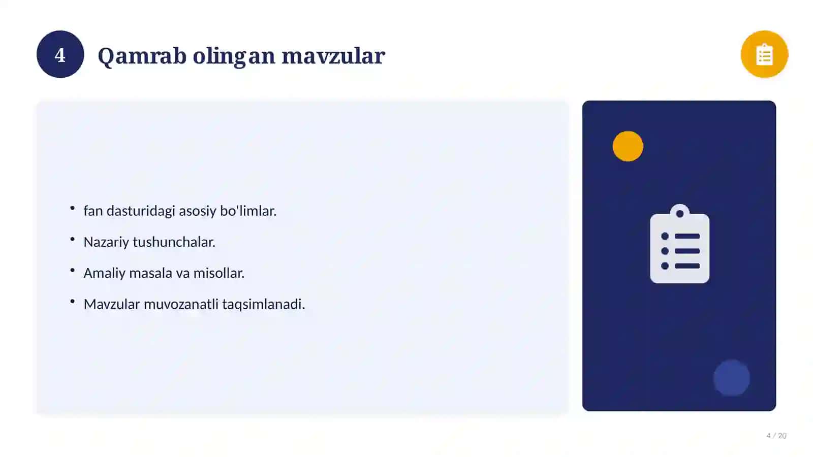 O'zbekiston tarixi fanidan 7-sinf: test savollari to'plami 4