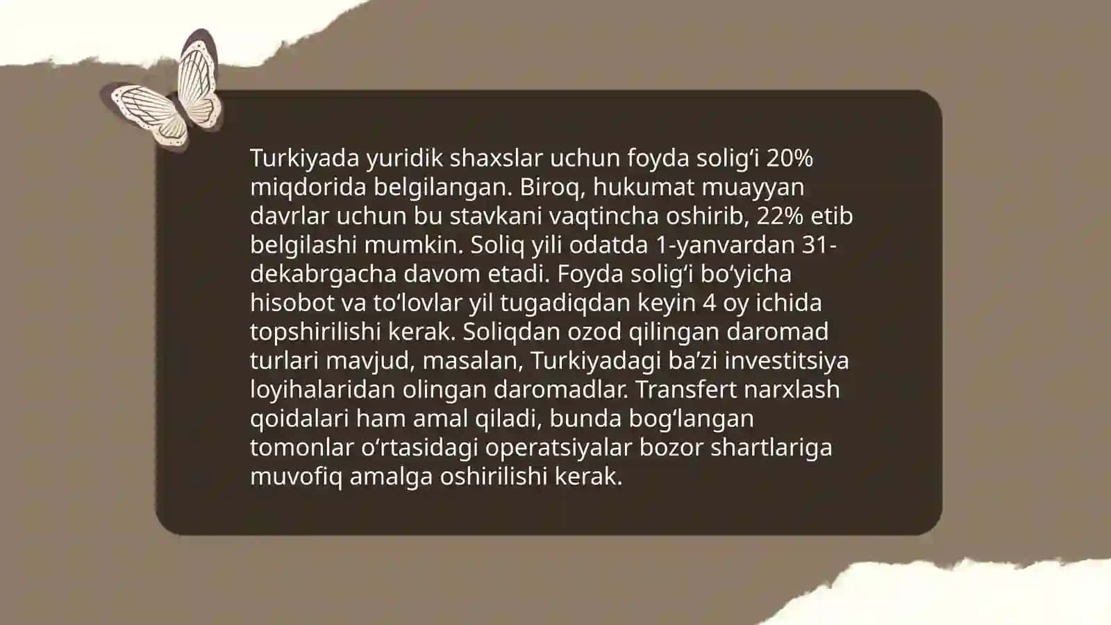 Turkiyada foyda soligʻi 4