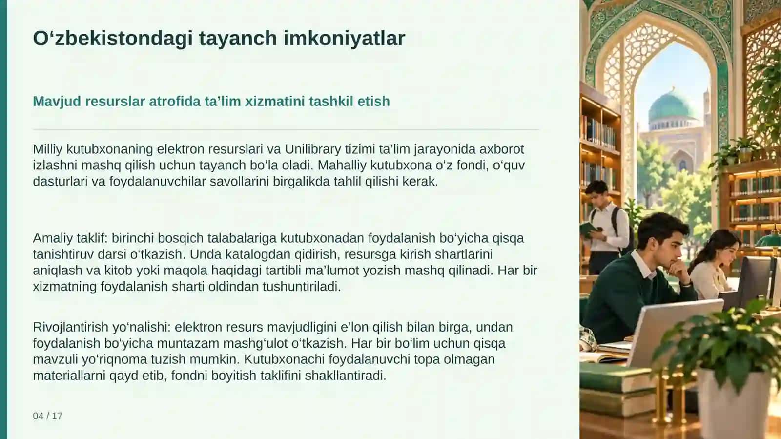taqdimod 4
