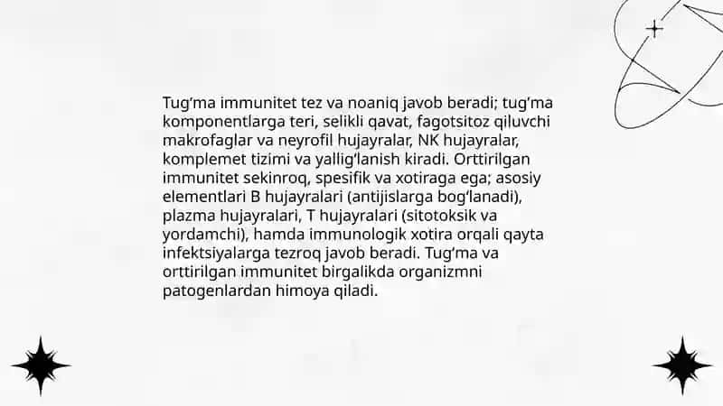 Immunitet haqida tushuncha 4