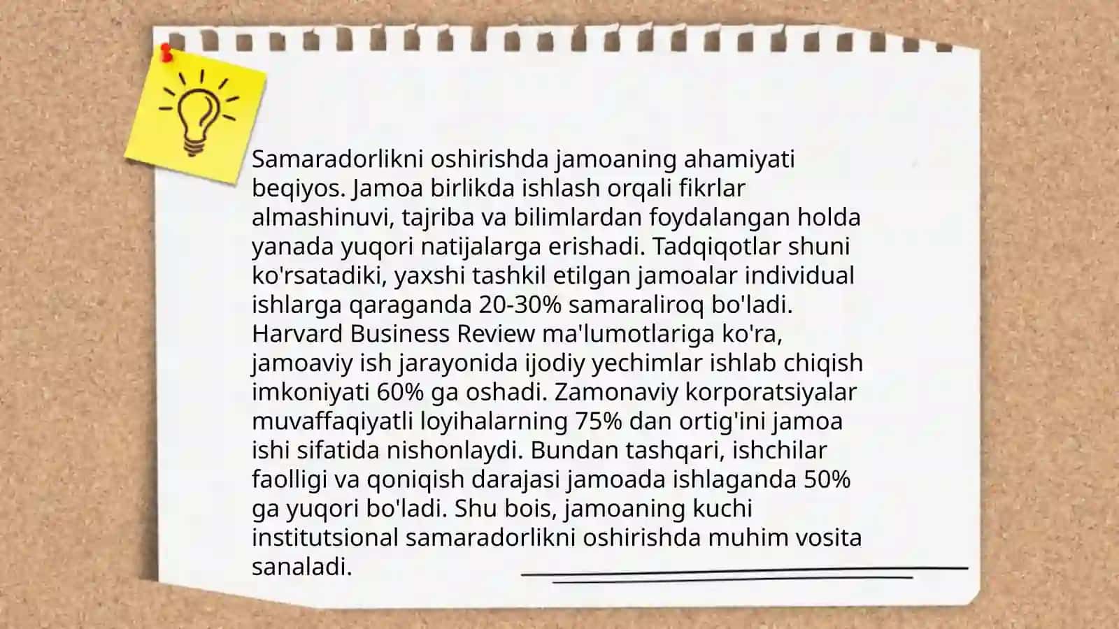 Jamoada ishlash va uning afzalliklari 4