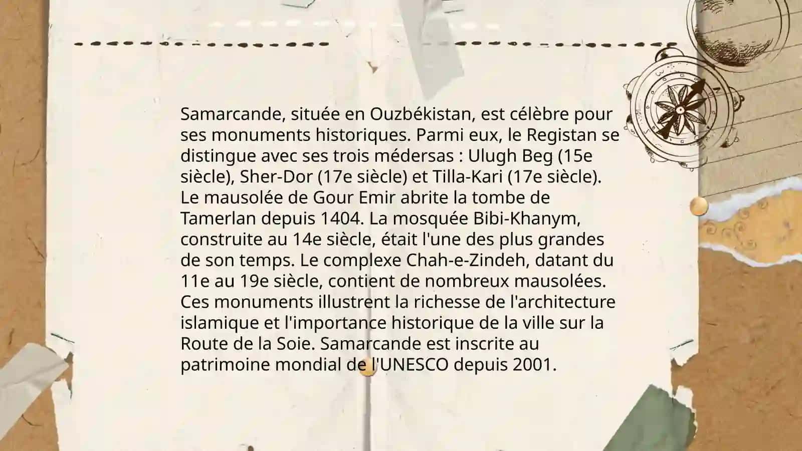 Samarcande est la perle de I'Asie Centrale on Une visite a Samarkand 4